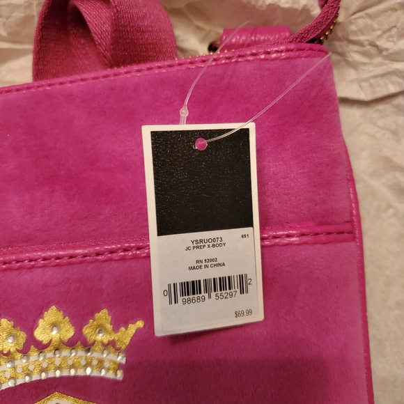 NWT JUICY COUTURE PREP Cross Body Bag PURSE - Picture 3 of 6